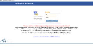 
                            3. SDS - LOGIN PORTAL WEB