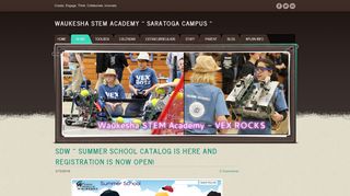 
                            7. SDW ~ Summer School catalog is here and registration is NOW open ...