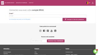 
                            5. Se connecter | kruu.com