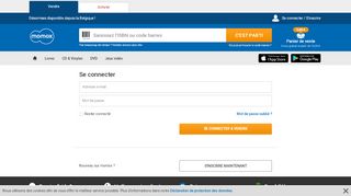 
                            5. Se connecter - momox.fr