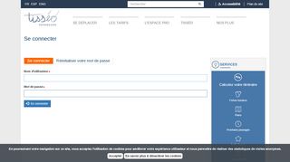 
                            7. Se connecter | Tisséo