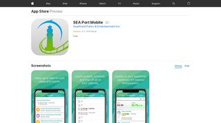 
                            7. SEA Port Mobile on the App Store