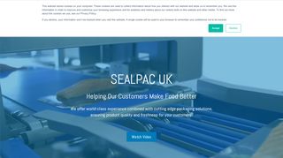 
                            8. SEALPAC UK - Tray Sealers, Thermoformers & …