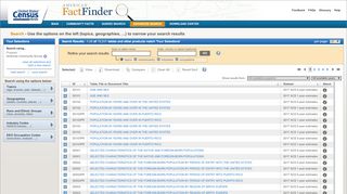 
                            2. Search - American FactFinder