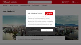 
                            1. Search and apply | Danfoss