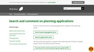 
                            5. Search and comment on planning applications | Midlothian Council