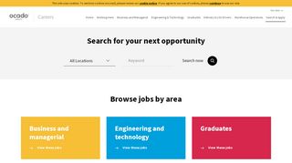 
                            5. Search & Apply | Ocado Careers
