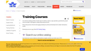 
                            5. Search Courses | IATA Training