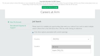 
                            2. Search for careers