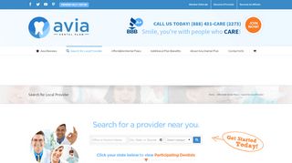 
                            4. Search for Local Provider - Avia Dental Plan