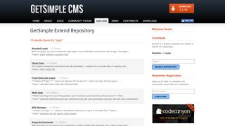 
                            9. Search | GetSimple Repository | GetSimple Extend