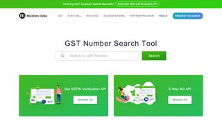 
                            4. Search GST Number | GSTIN Verification Online | Masters India