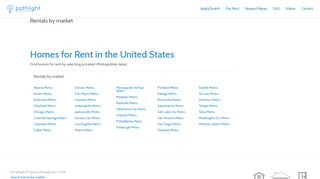 
                            5. Search homes by market - Pathlight Property Management