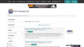 
                            7. Search Jobs | Top Language Jobs