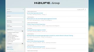 
                            9. Search - Login | Haufe Gruppe | umantis Talent Management