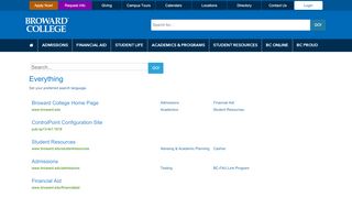 
                            9. Search: My BC Login - Broward College