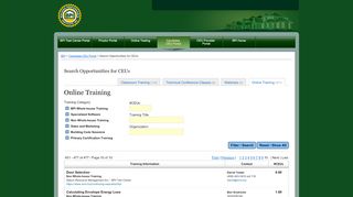 
                            9. Search Opportunities for CEUs - BPI - Testing and CEU Portal