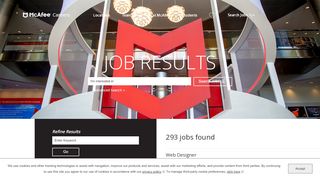 
                            1. Search our Job Opportunities at McAfee, LLC.