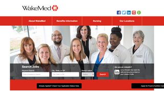 
                            10. Search our Job Opportunities at WakeMed