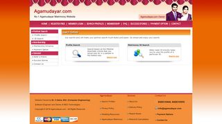 
                            7. Search Profiles Agamudayar Matrimony - Agamudayar.com