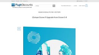 
                            8. Search Results for “izotope” – Plugin Discounts