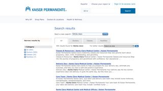 
                            6. Search results - Kaiser Permanente