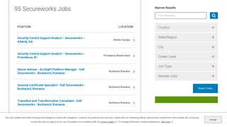 
                            5. Search Secureworks Jobs at Dell Careers