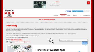 
                            1. Search the Full Netflix USA Catalog - NewOnNetflixUSA