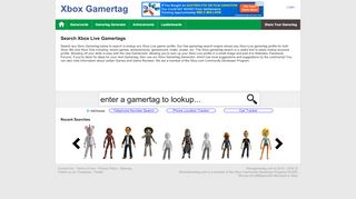 
                            9. Search Xbox Gamertags, Create Xbox Live Gamercards ...