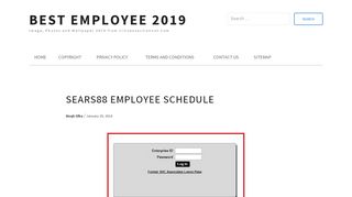 
                            9. Sears88 Employee Schedule - Best Employee 2019