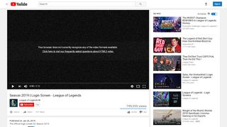 
                            4. Season 2019 | Login Screen - League of Legends - YouTube