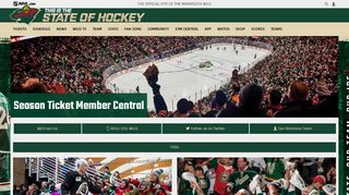 
                            3. Season Ticket Member Central | Minnesota Wild