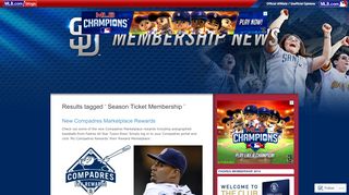 
                            7. Season Ticket Membership – Padres Membership News