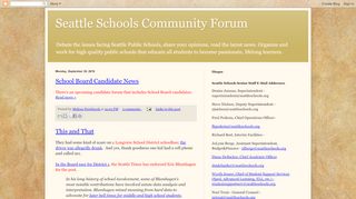 
                            5. Seattle Schools Community Forum