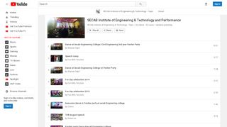 
                            6. SECAB Institute of Engineering & Technology and ... - YouTube