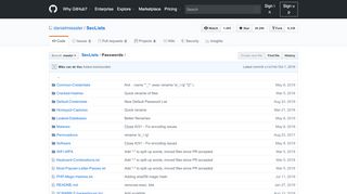 
                            1. SecLists/Passwords at master · …
