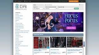 
                            6. Second Life Marketplace