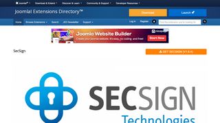 
                            8. SecSign, by SecSign Technologies Inc. - Joomla Extension ...