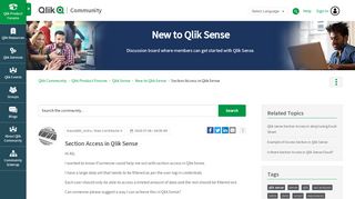 
                            3. Section Access in Qlik Sense - Qlik Community