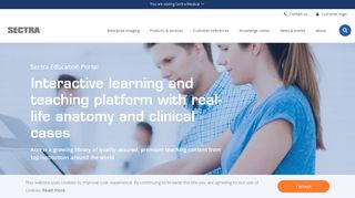 
                            10. Sectra Education Portal | Sectra Medical