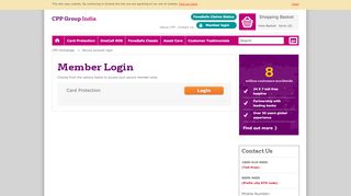 
                            11. Secure account login - CPP Group India