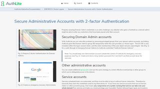 
                            5. Secure Administrative Accounts with 2-factor Authentication | AuthLite ...