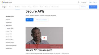 
                            7. Secure APIs | Apigee | Google Cloud