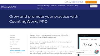 
                            8. Secure Client Portals, Appointments and E-Sign for Accountants and ...