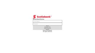 
                            5. Secure Email Service :: User Log In - Scotiabank