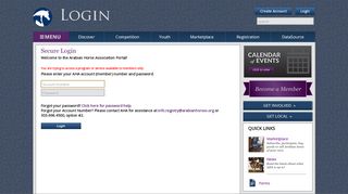 
                            5. Secure Login - ArabianHorses.org