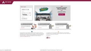 
                            1. Secure Login - Axis Bank