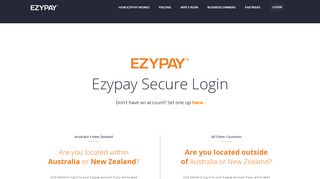 
                            1. Secure Login | Ezypay