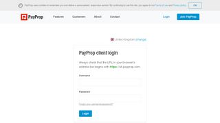 
                            9. Secure login | PayProp