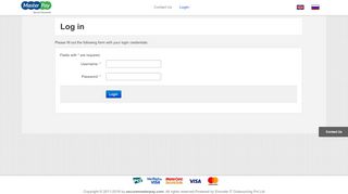 
                            6. Secure MasterPay - Login Site